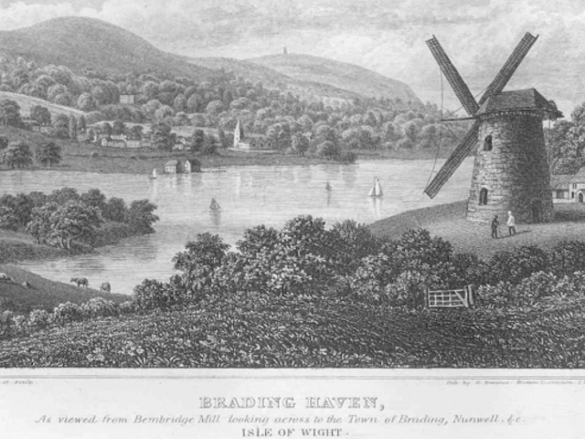 Bembridge Mill Print
