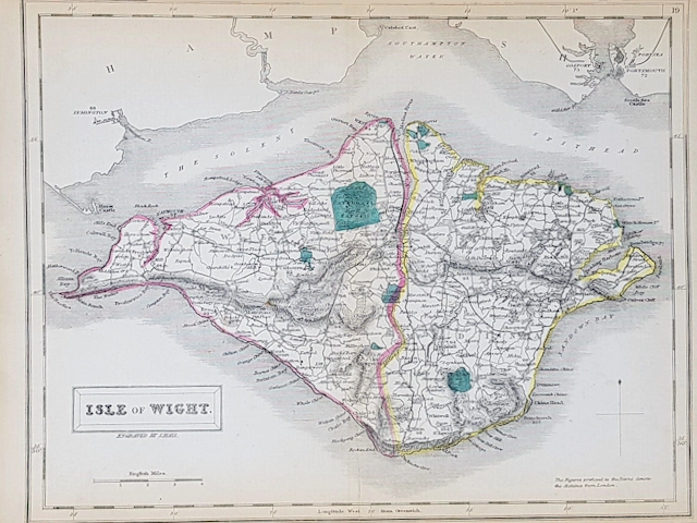 1833 Hall map