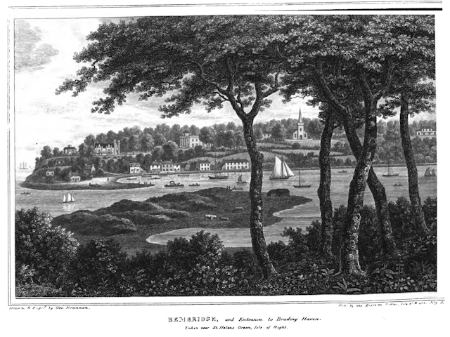1831 Bembridge From Across The Haven