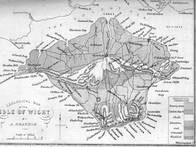 1857 Geology Map