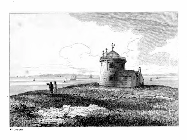 Lighthouse Freshwater Cliff 1808