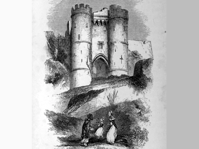 1844 Carisbrooke Castle -