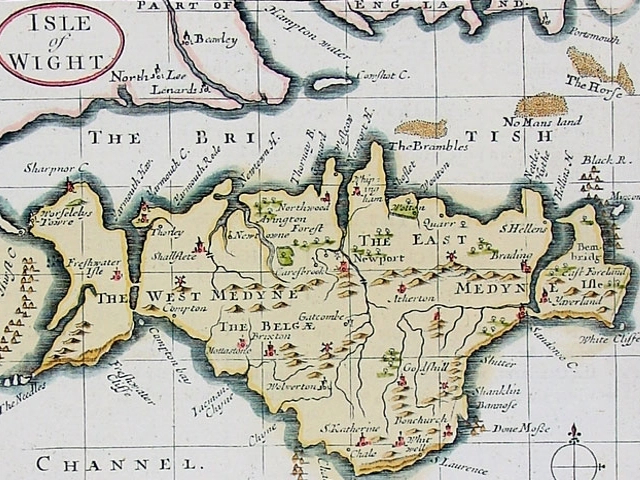 1787 Sellers Grose Map
